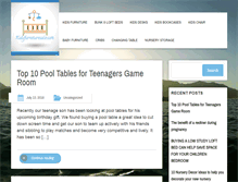 Tablet Screenshot of kidsfurnituresale.com